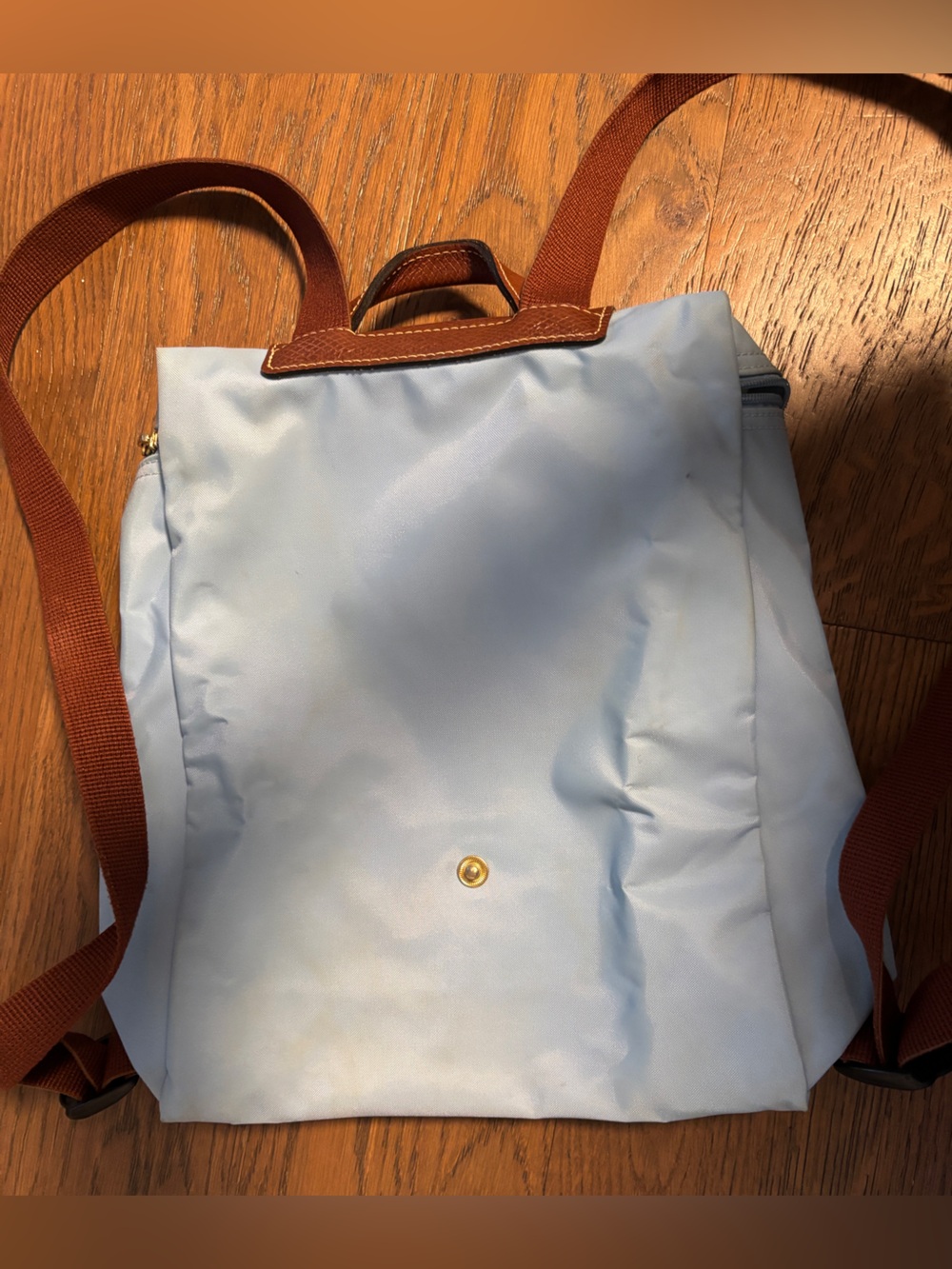 Longchamp Backpack Baby Blue - Picture 2 of 4